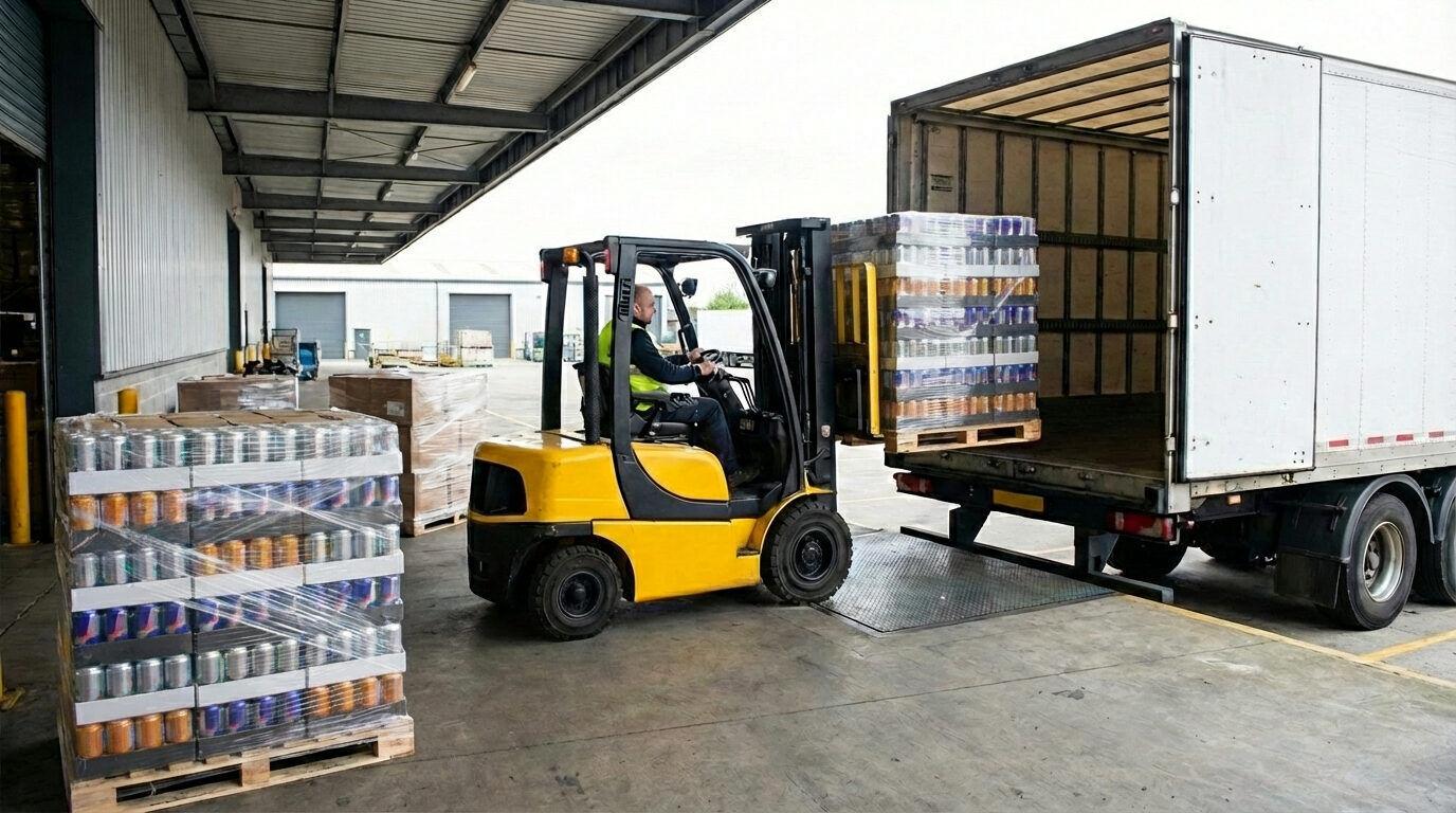 Warehouse Pallet Loading vs Hand Stacking