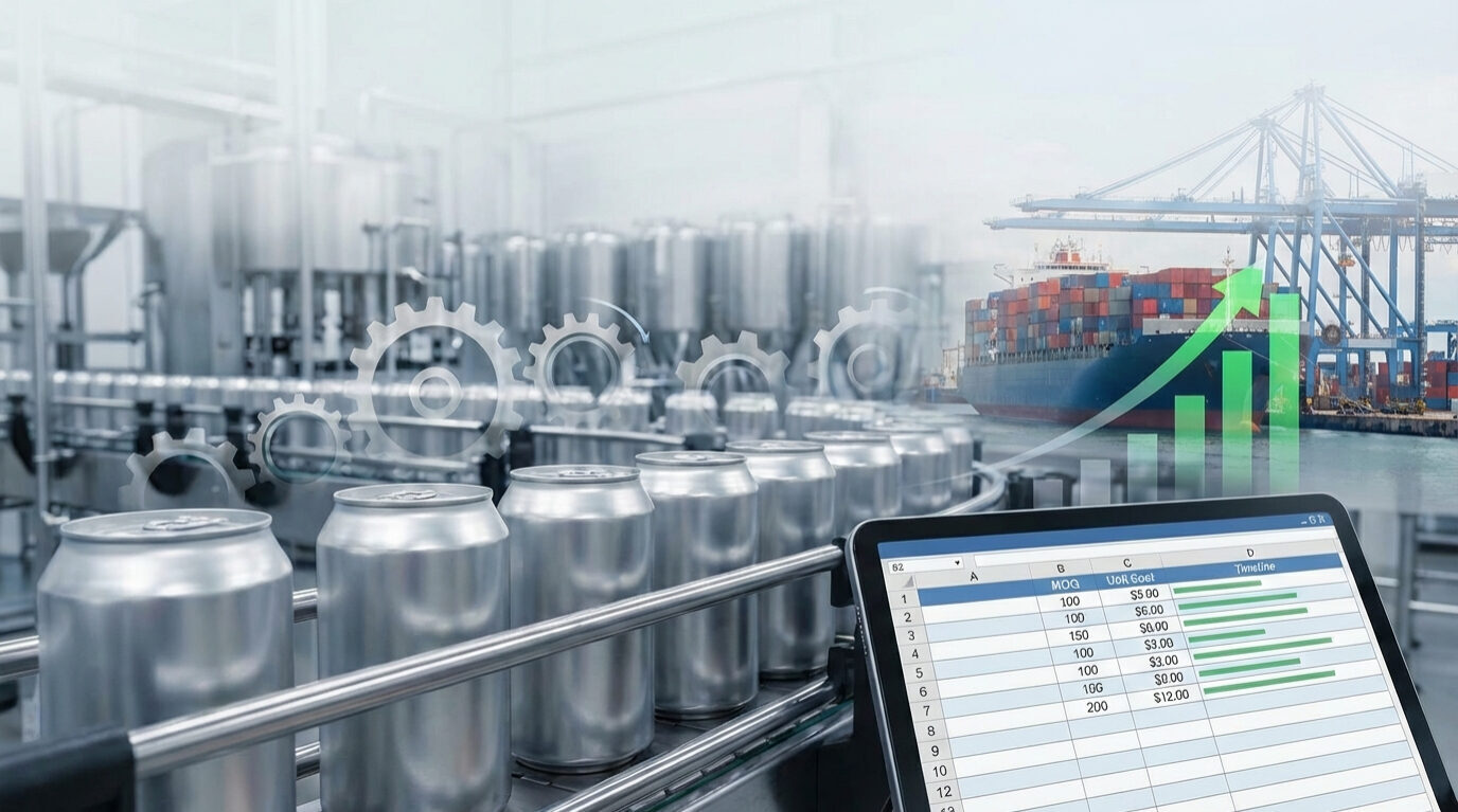 Logistics and Production Timeline Chart