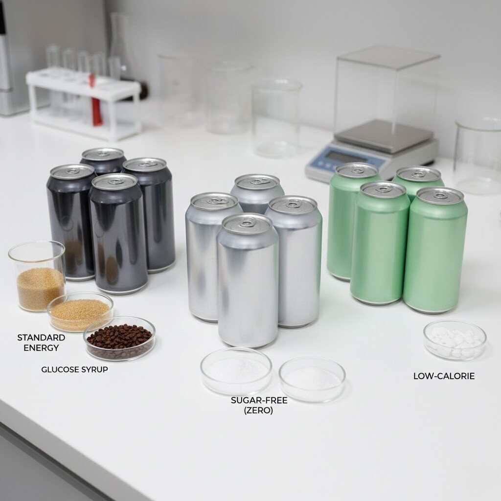 Energy Drink Variants Comparison