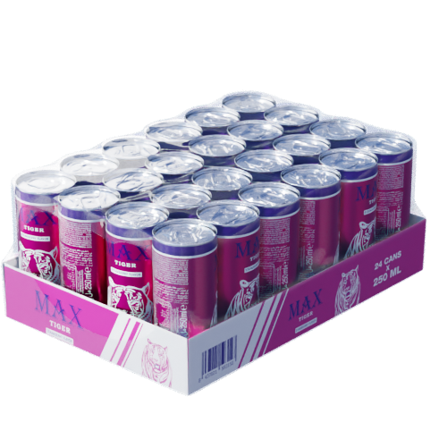 MAX TIGER Strawberry 24-Tray Pack